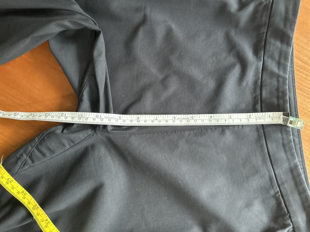 Kit and Ace Womens Technical Commuter Straight Leg Pants Black Size 6 - Picture 4 of 7